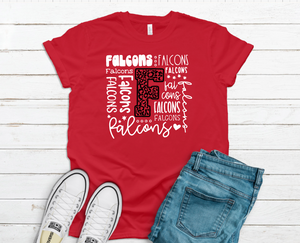 Falcons Font- Tee