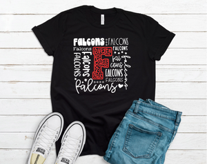 Falcons Font- Tee