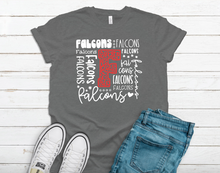 Load image into Gallery viewer, Falcons Font- Tee