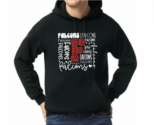 Load image into Gallery viewer, Falcons Font- Hoodie/ Crew/ Long Sleeve T