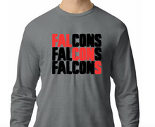 Load image into Gallery viewer, Falcons Block- Hoodie/ Crew/ Long Sleeve T