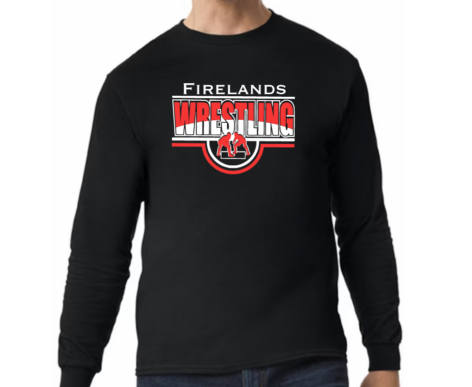 Firelands Wrestling- Hoodie/ Crew/ Long Sleeve T