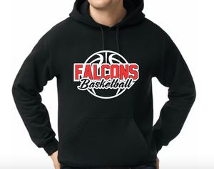 Falcons Basketball- Hoodie/ Crew/ Long Sleeve T