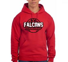 Load image into Gallery viewer, Falcons Basketball- Hoodie/ Crew/ Long Sleeve T