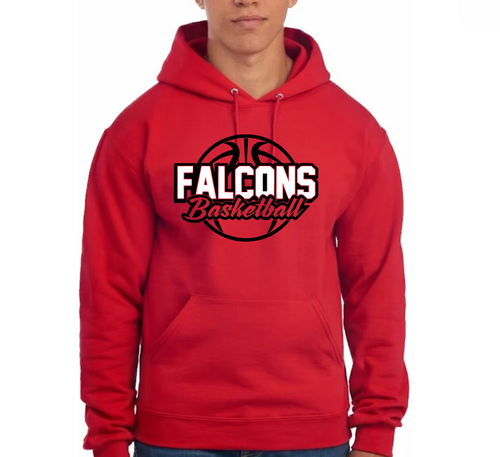 Falcons Basketball- Hoodie/ Crew/ Long Sleeve T