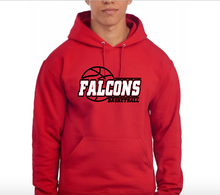 Load image into Gallery viewer, Falcons Basketball 2- Hoodie/ Crew/ Long Sleeve T