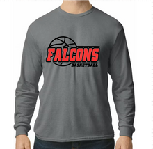 Load image into Gallery viewer, Falcons Basketball 2- Hoodie/ Crew/ Long Sleeve T