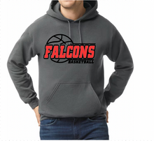 Load image into Gallery viewer, Falcons Basketball 2- Hoodie/ Crew/ Long Sleeve T