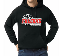 Load image into Gallery viewer, Falcons Basketball 2- Hoodie/ Crew/ Long Sleeve T