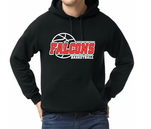 Falcons Basketball 2- Hoodie/ Crew/ Long Sleeve T