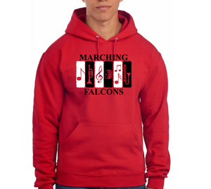 Falcons Marching Band- Hoodie/ Crew/ Long Sleeve T