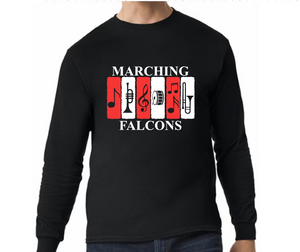 Falcons Marching Band- Hoodie/ Crew/ Long Sleeve T