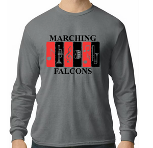 Falcons Marching Band- Hoodie/ Crew/ Long Sleeve T