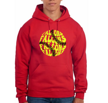 Load image into Gallery viewer, Falcon Softball 3- Hoodie/ Crew/ Long Sleeve T