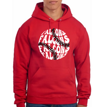 Load image into Gallery viewer, Falcon Baseball 3- Hoodie/ Crew/ Long Sleeve T