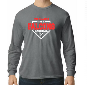 Falcon Baseball 2- Hoodie/ Crew/ Long Sleeve T