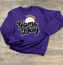 Load image into Gallery viewer, Sailors Game Day Chenille Volleyball Patch Apparel