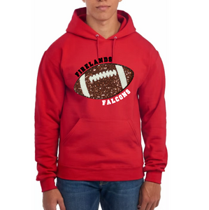 Falcons Football Sequin Patch Apparel