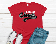 Load image into Gallery viewer, YOUTH Falcons Cheer Sequin Patch Apparel