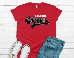 YOUTH Falcons Cheer Sequin Patch Apparel