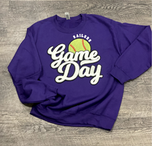 Load image into Gallery viewer, Sailors Game Day Chenille Softball Patch Apparel