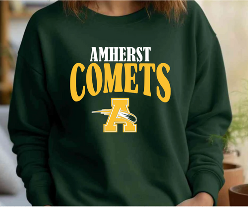 Amherst Comets - Hoodie/ Crew/ Long Sleeve T