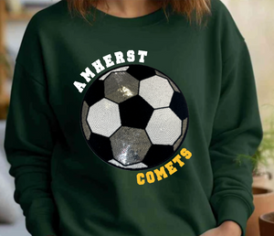 Comets Soccer Sequin Patch Apparel