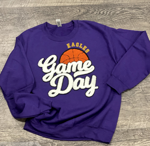 Avon Game Day Chenille Basketball Patch Apparel