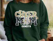 Load image into Gallery viewer, Comets Cheer Mom Sequin Patch Apparel