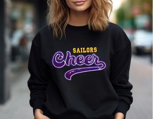 Sailors Cheer Sequin Patch Apparel