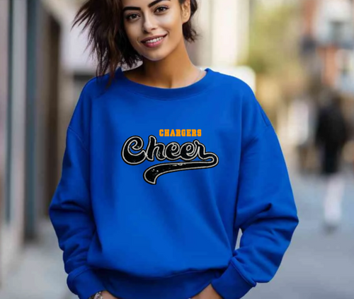 Chargers Cheer Sequin Patch Apparel