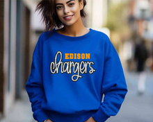 Load image into Gallery viewer, Edison Chargers Sequin Patch Apparel