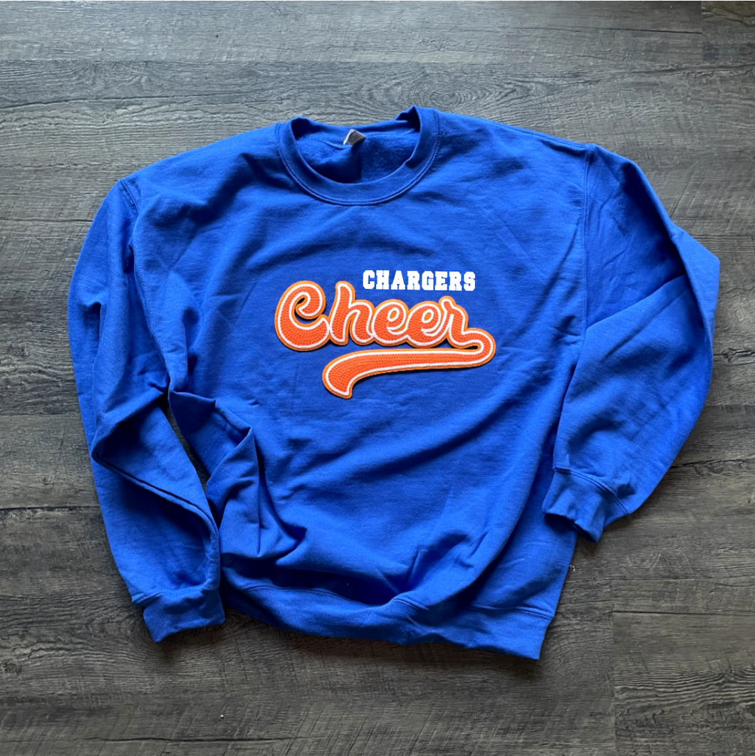 Chargers Cheer Sequin Patch Apparel