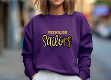 Load image into Gallery viewer, Sailors Sequin Script Apparel