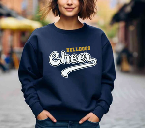 Bulldogs Cheer Sequin Patch Apparel