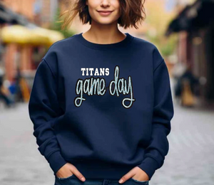 Titans Game Day Sequin Patch Apparel