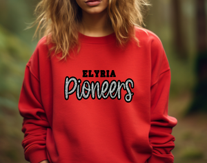 Pioneers Script Sequin Apparel