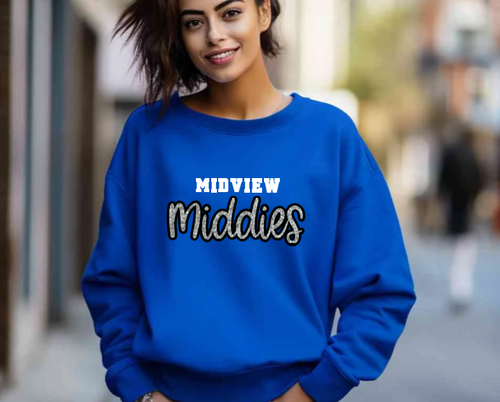 Middies Sequin Script Apparel