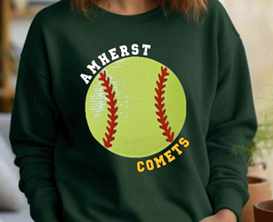 Comets Softball Sequin Patch Apparel