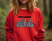 Load image into Gallery viewer, Wildcats Script Sequin Patch Apparel