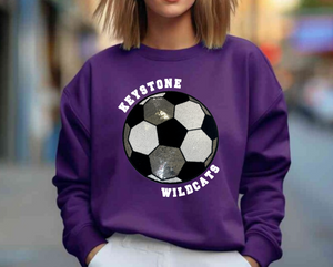 Keystone Soccer Sequin Patch Apparel