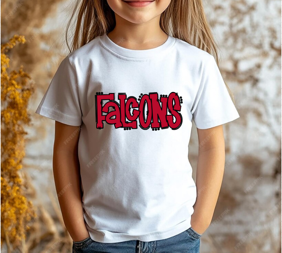 Falcons Dotted- Tee