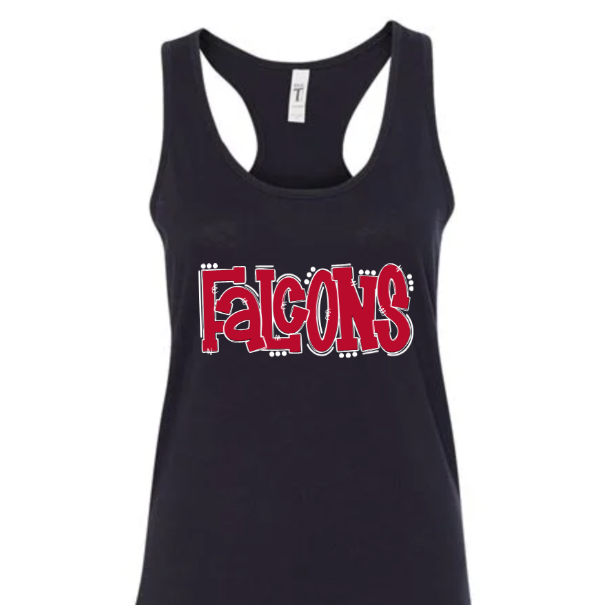 Falcons Dotted- Tank