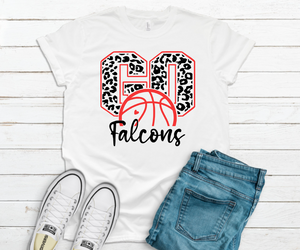 Falcons Basketball 4- Tee