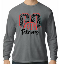 Load image into Gallery viewer, Falcons Basketball 4- Hoodie/ Crew/ Long Sleeve T