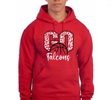 Load image into Gallery viewer, Falcons Basketball 4- Hoodie/ Crew/ Long Sleeve T