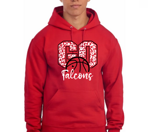 Falcons Basketball 4- Hoodie/ Crew/ Long Sleeve T