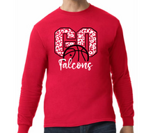 Load image into Gallery viewer, Falcons Basketball 4- Hoodie/ Crew/ Long Sleeve T