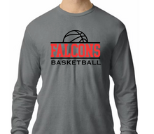 Load image into Gallery viewer, Falcons Basketball 3- Hoodie/ Crew/ Long Sleeve T