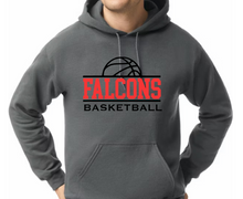 Load image into Gallery viewer, Falcons Basketball 3- Hoodie/ Crew/ Long Sleeve T